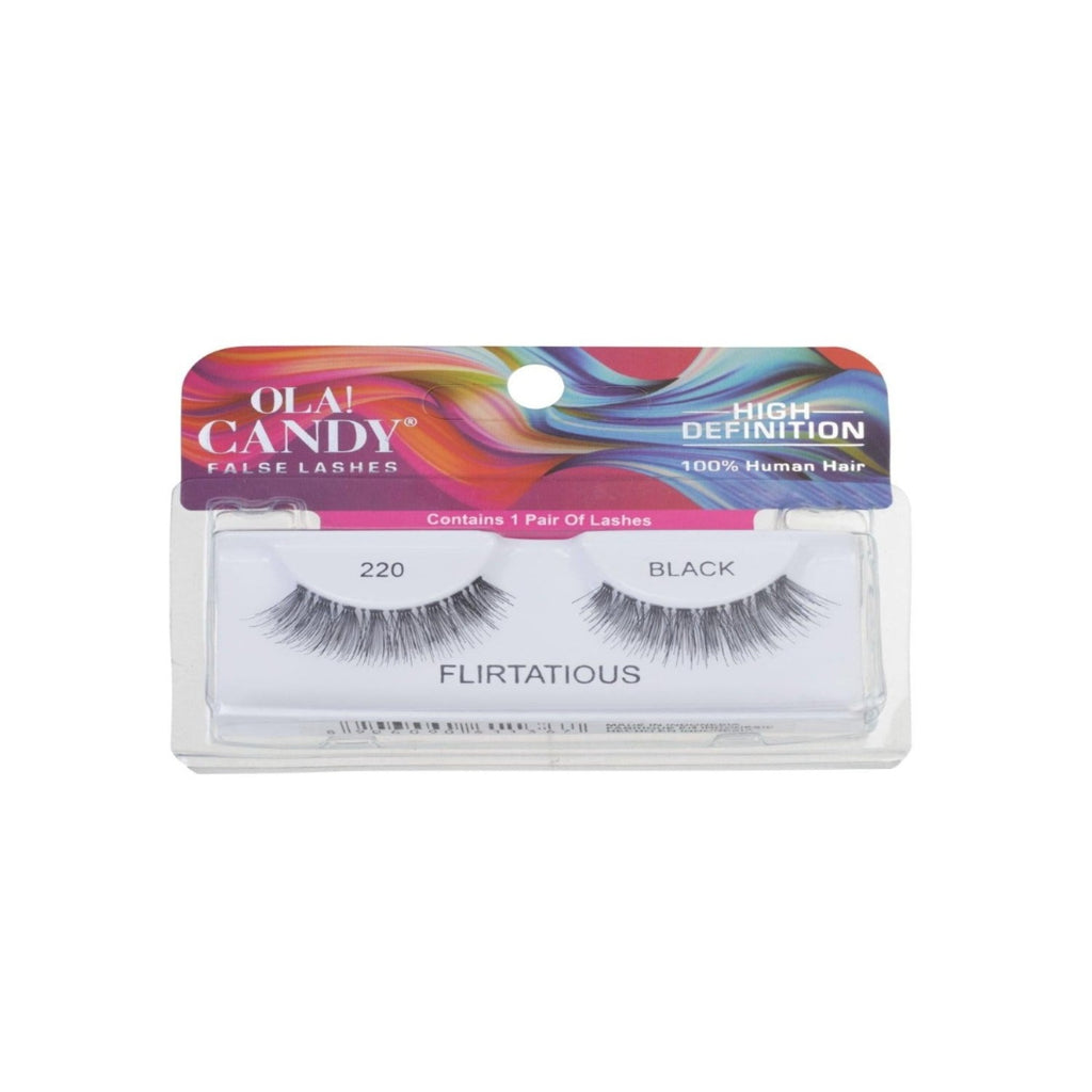 Flirtatious Human Hair False Lash - 220 - OlaCandyBeauty
