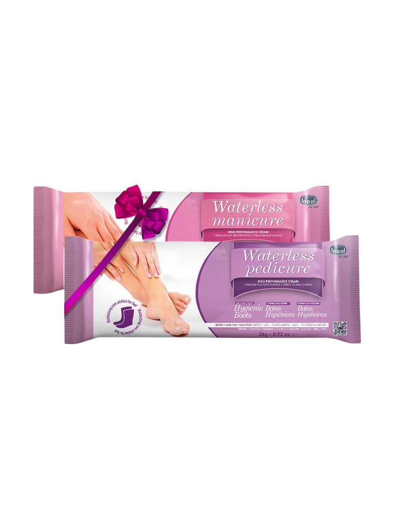 Hygienic Gloves and Boots Kit Combo of 2 Units - Single Use Each - Made in Brazil - OlaCandyBeauty
